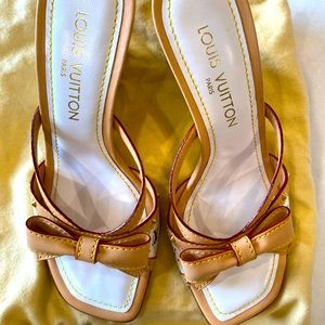 Louis Vuitton multicolor wedge